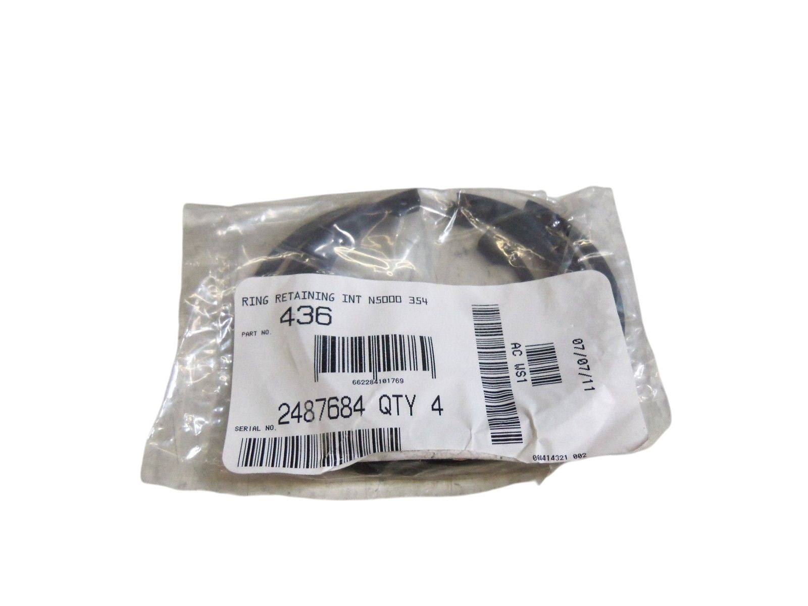 LOT OF 4 NEXEN 436 RETAINING RING NSMP