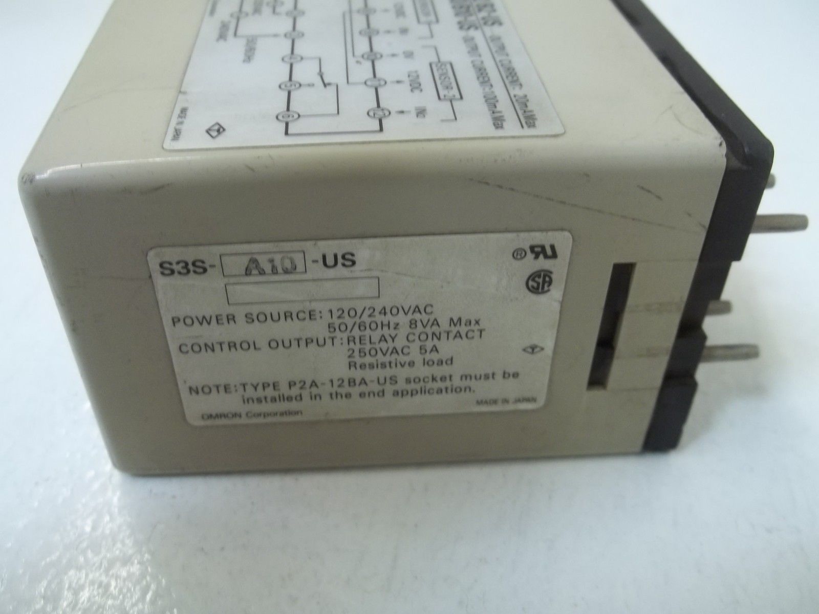 OMRON S3S-A10-US (PKG OF 4) UNMP