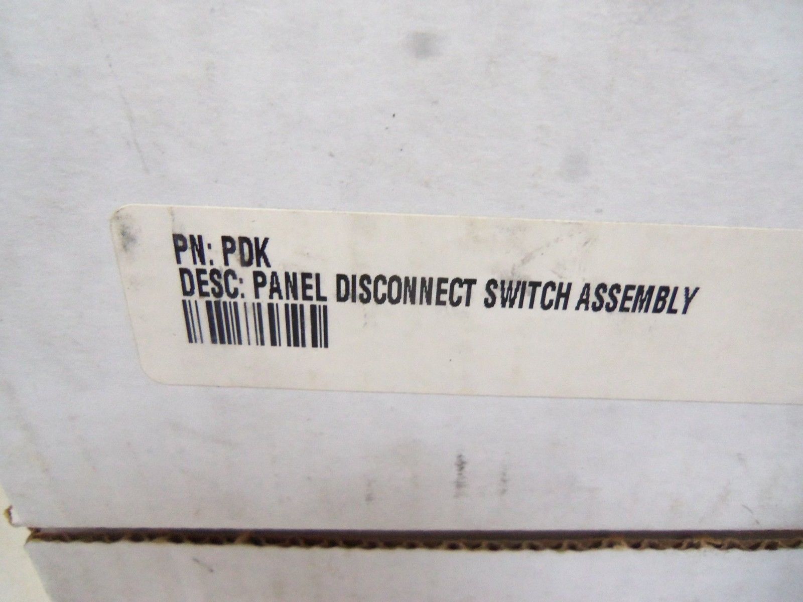 LOT OF 4 PANEL DISCONNECT SWITCH ASSEMBLY PDK NSMP