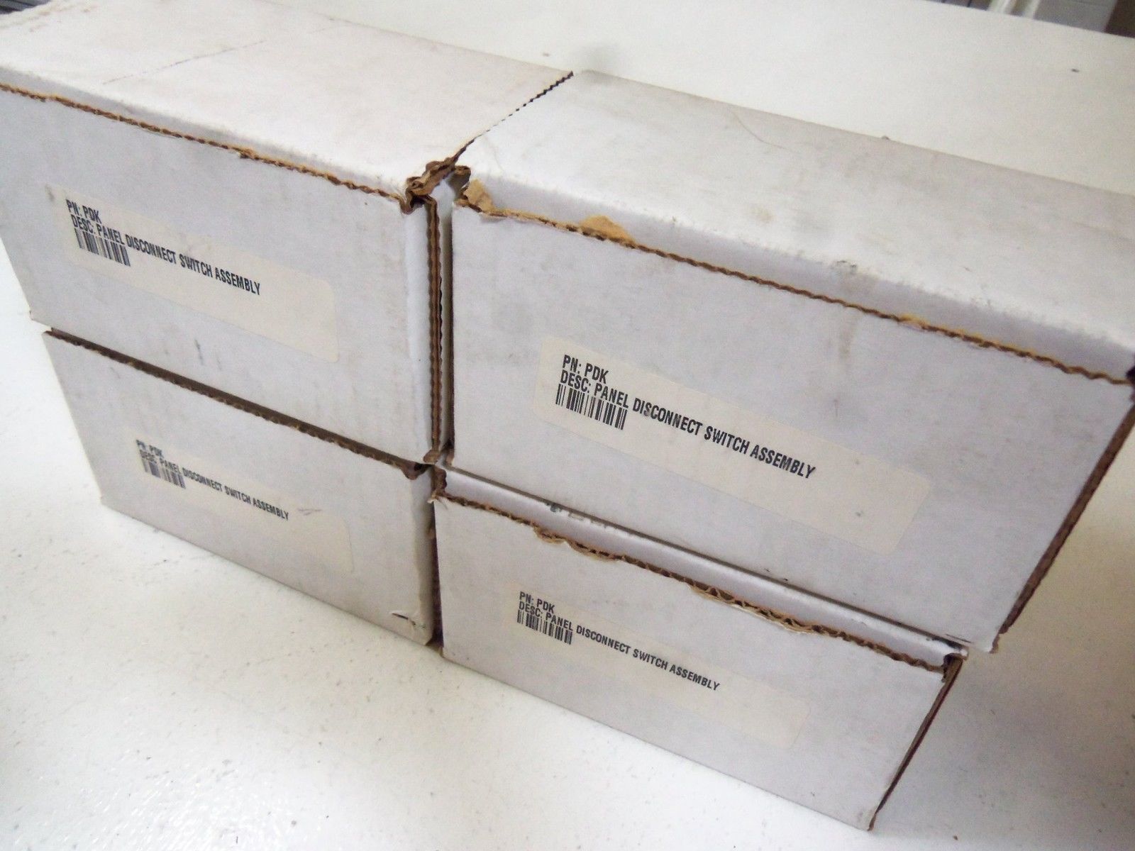 LOT OF 4 PANEL DISCONNECT SWITCH ASSEMBLY PDK NSMP