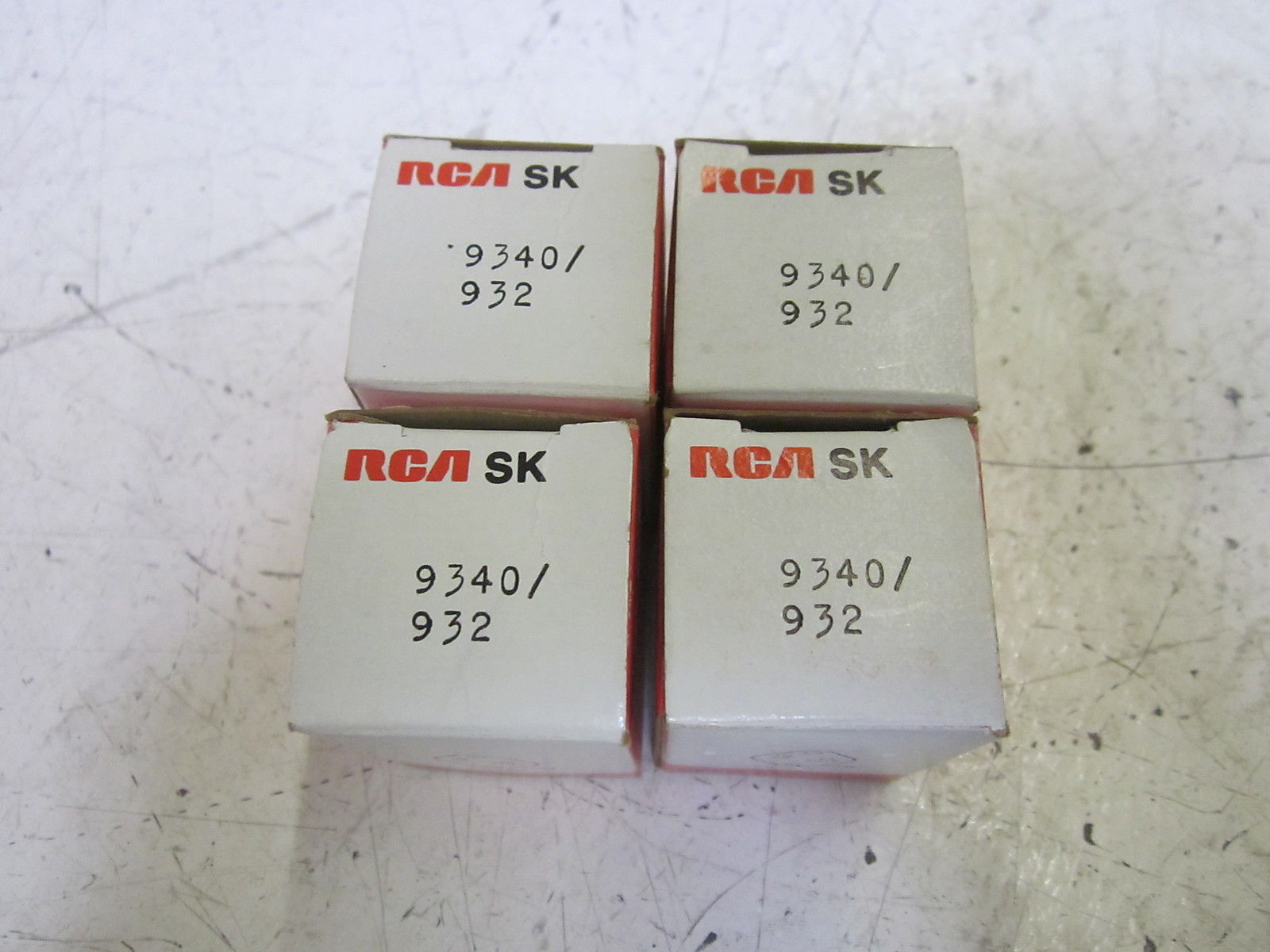 LOT OF 4 RCA SK9340/932 TRANSISTOR NSMP