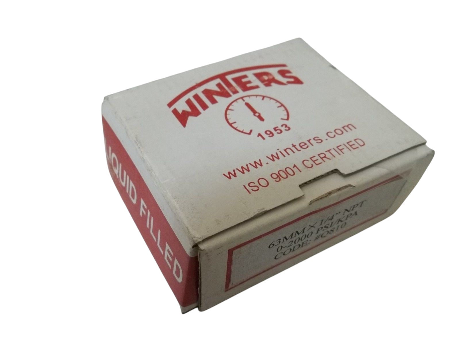 WINTERS Q810 GAUGE 0-2000 63MMX1/4"NPT  NSMP