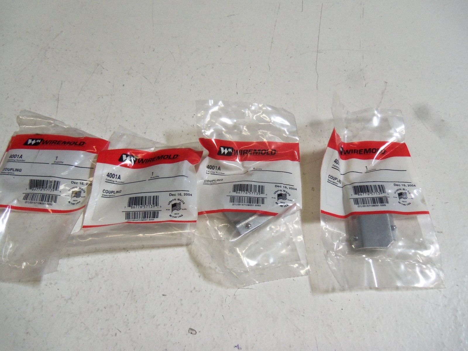 LOT OF 4 WIREMOLD 4001A NSMP
