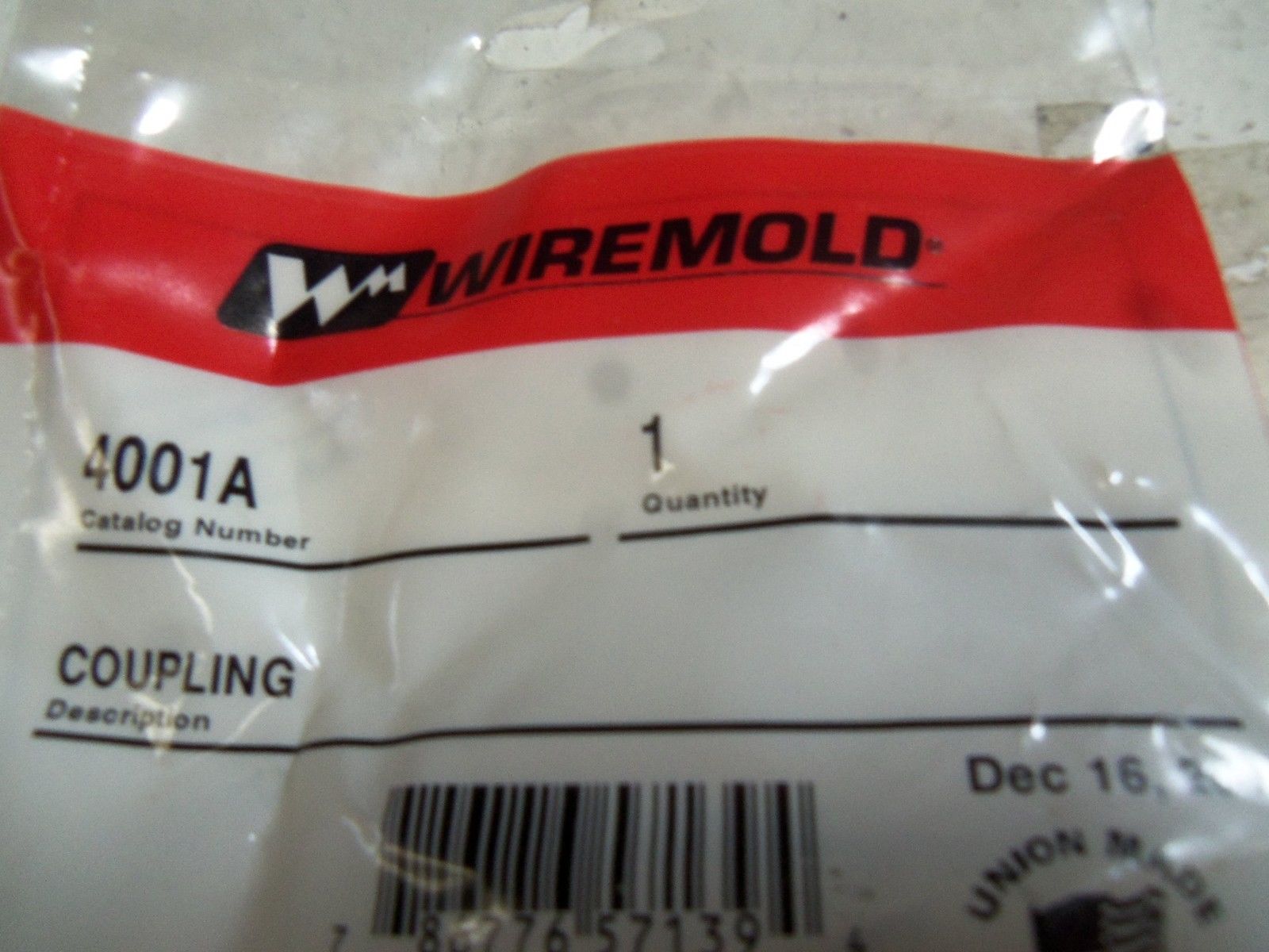 LOT OF 4 WIREMOLD 4001A NSMP