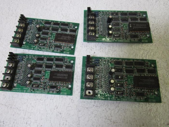 LOT OF 4 YASKAWA ELECTRIC 73600-C0021 PC BOARD *USED*