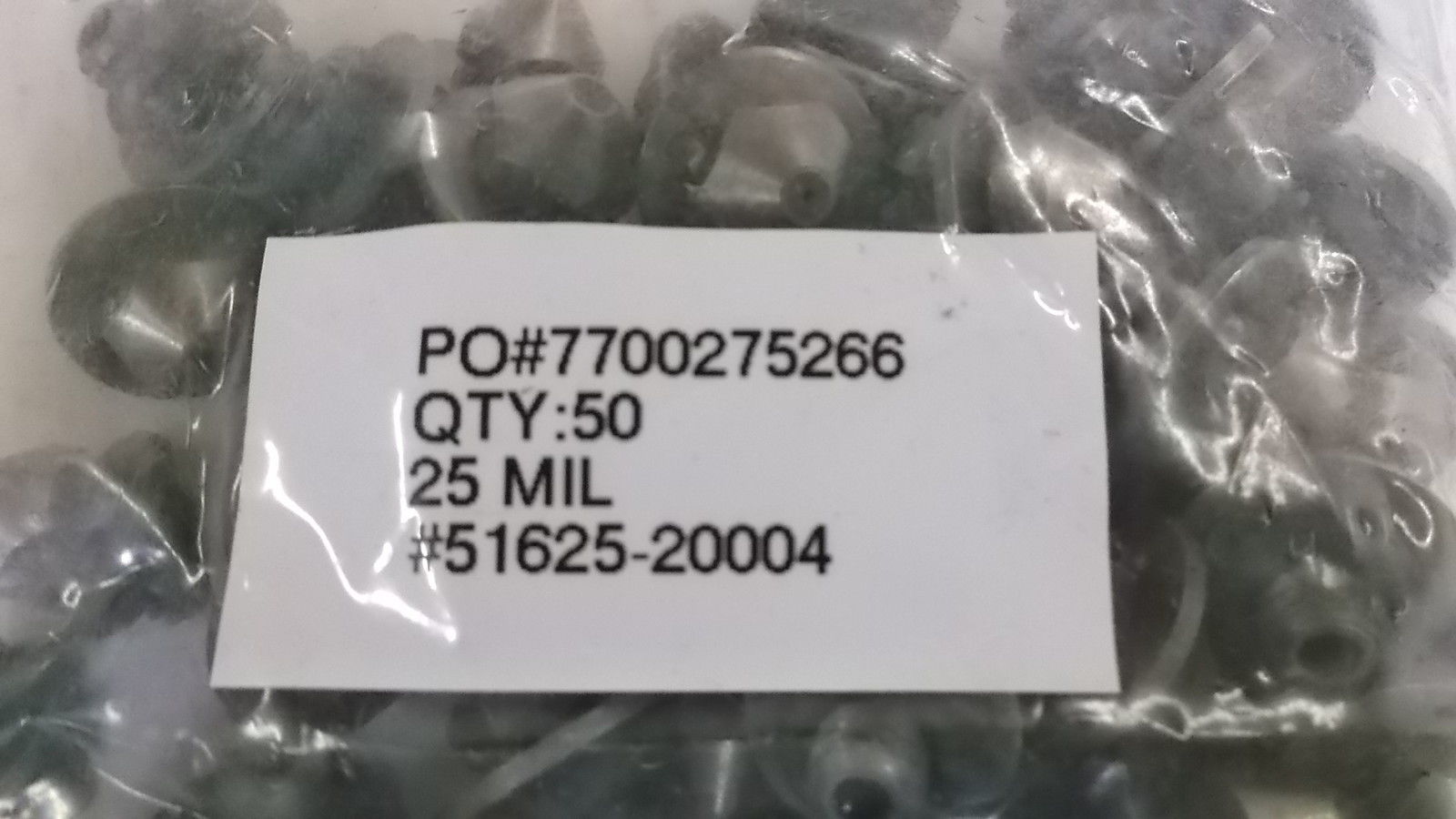 LOT OF 50 25 MIL NSMP