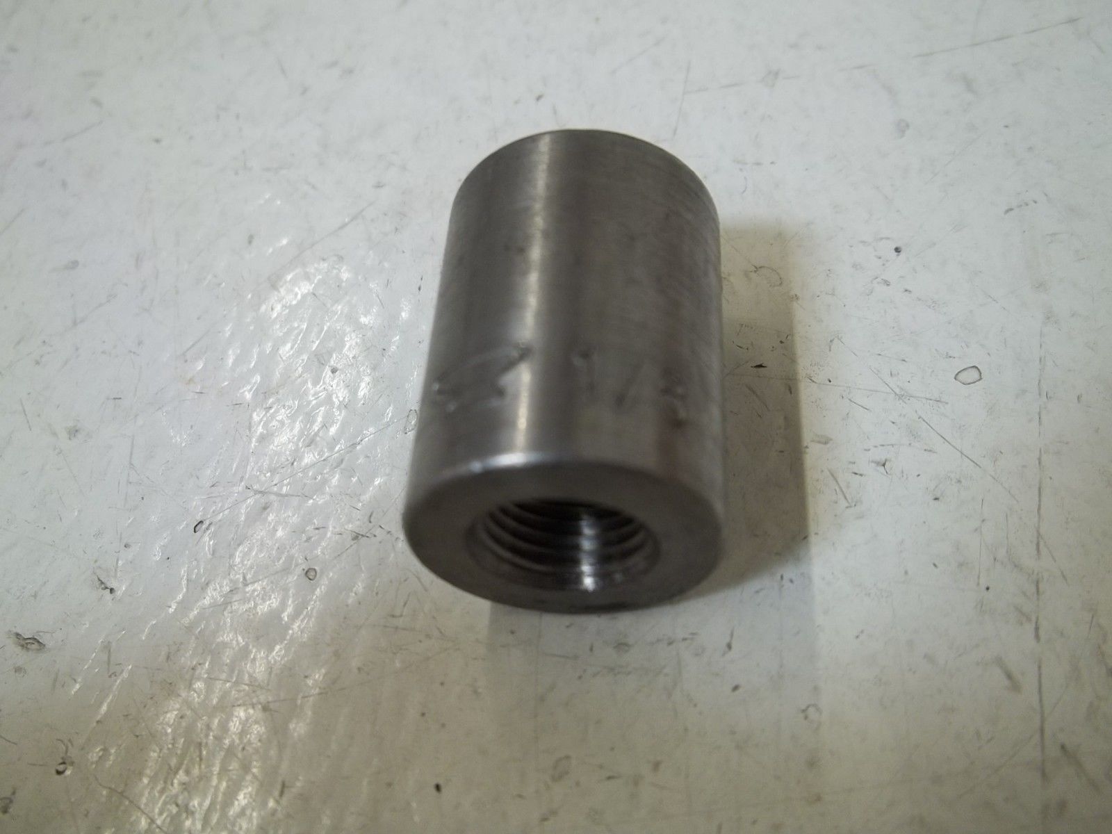 LOT OF 5 1924 0002 BLACK IRON PIPE 1/8" NSNP