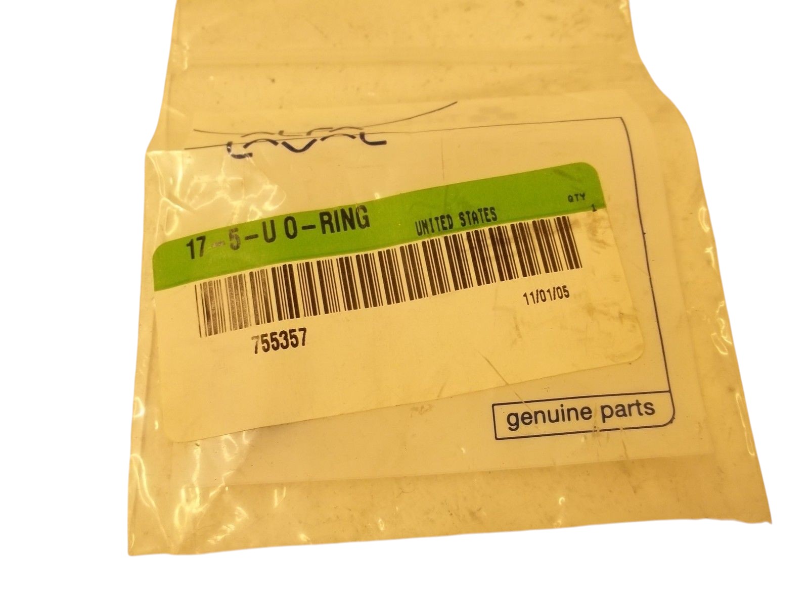 LOT OF 5 ALFA LAVAL 17-5-U NSMP