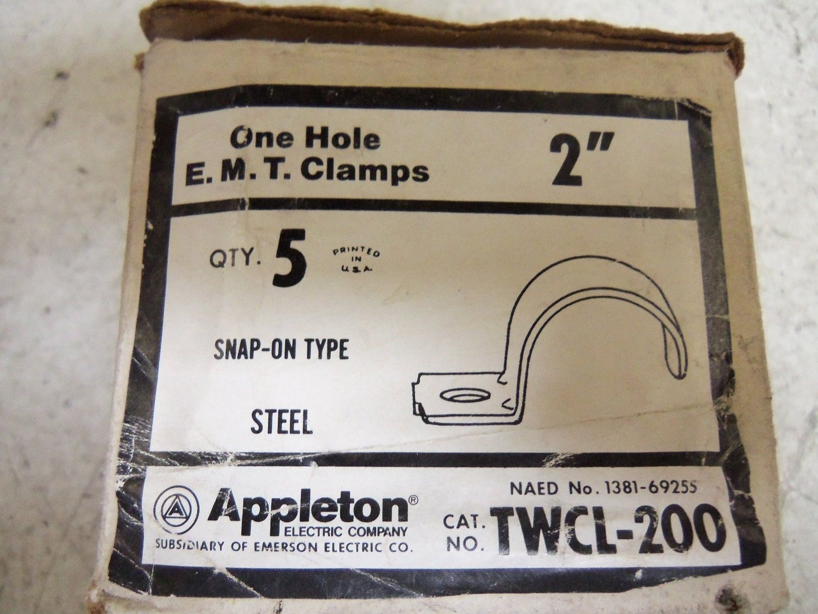 LOT OF 5 APPLETON TWCL-200 NSMP
