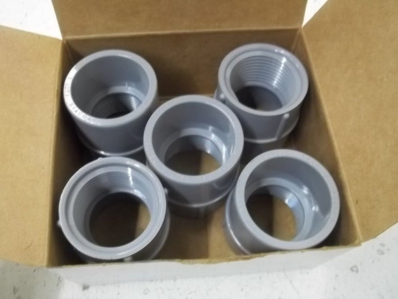 LOT OF 5 CANTEX 4FYA5 1" FEMALE ADAPTER *NEW IN BOX*