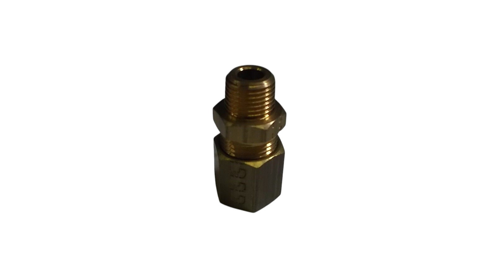 LOT OF 5 CONNECTOR, 1/4" STRAIGHT RAC1/4 NSNP