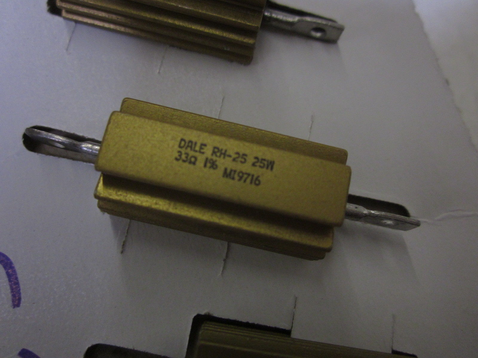 LOT OF 5 DALE RH-25 25W NSNP