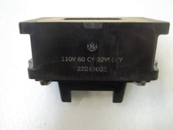GENERAL ELECTRIC 22D156G2110V COIL 110V *USED*