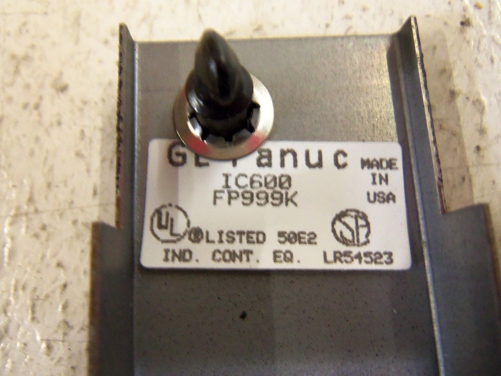LOT OF 5 GE FANUC IC600FP999K FACEPLATE NSMP