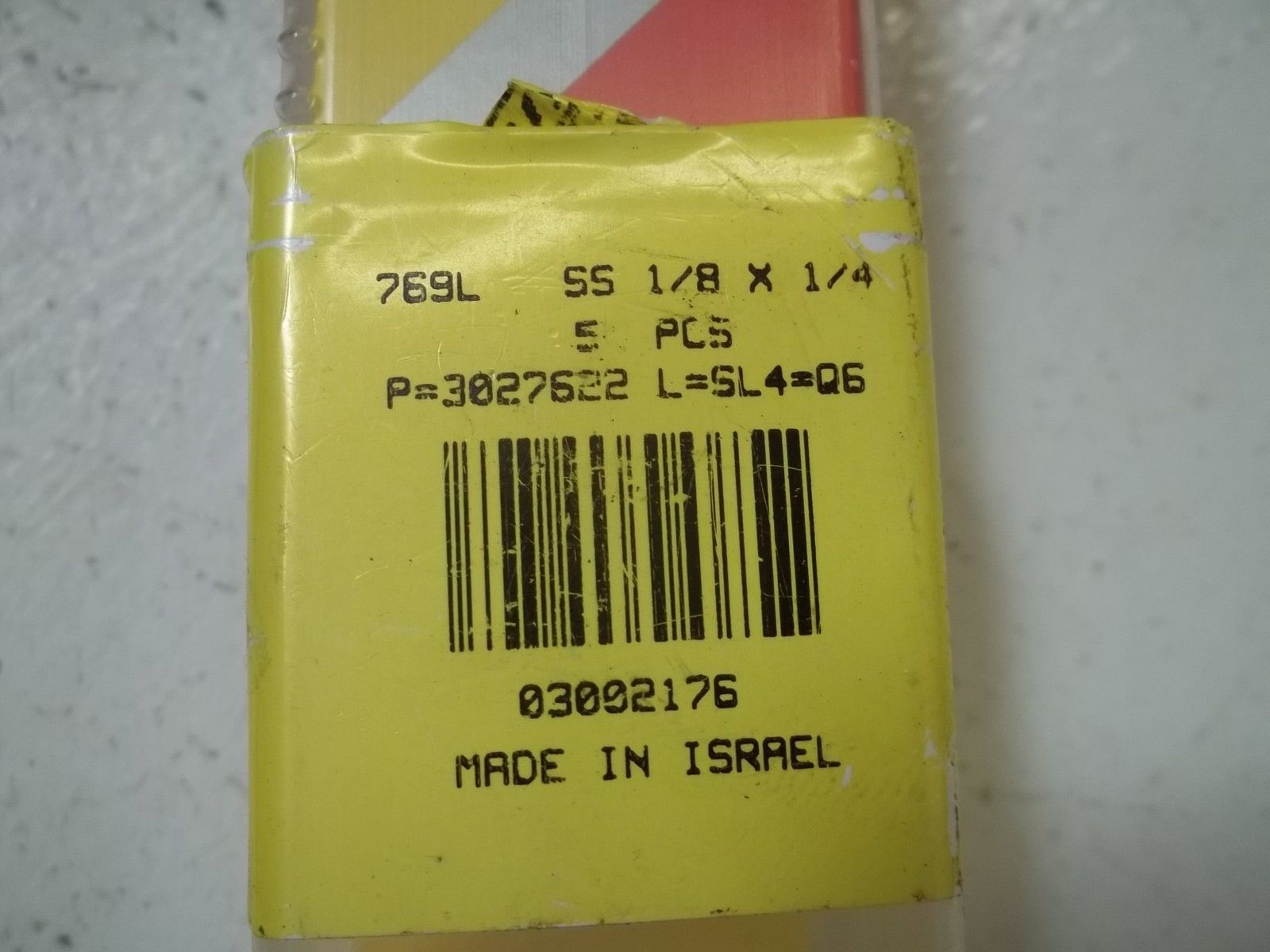 LOT OF 5 HAM-LET 769L 1/8" X 1/4"  ELBOW FITTING NSMP
