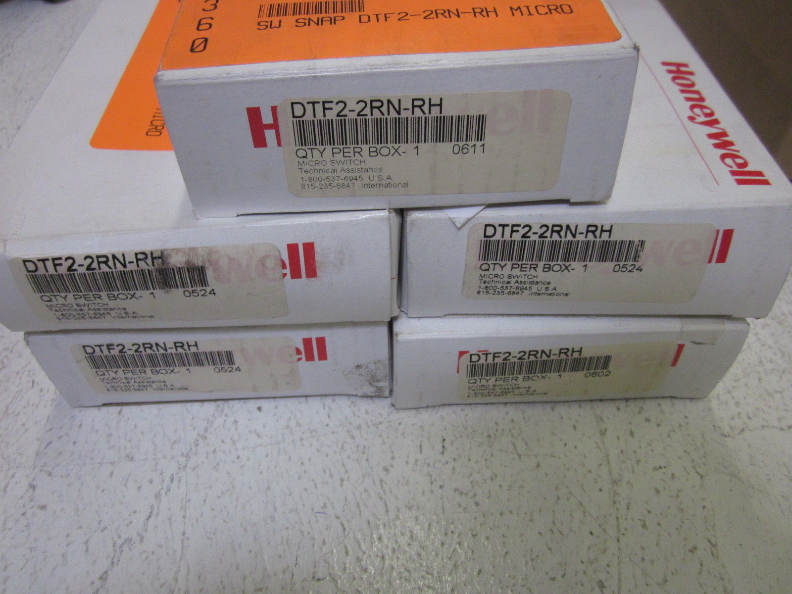 HONEYWELL DTF2-2RN-RH LIMIT SWITCH NSMP