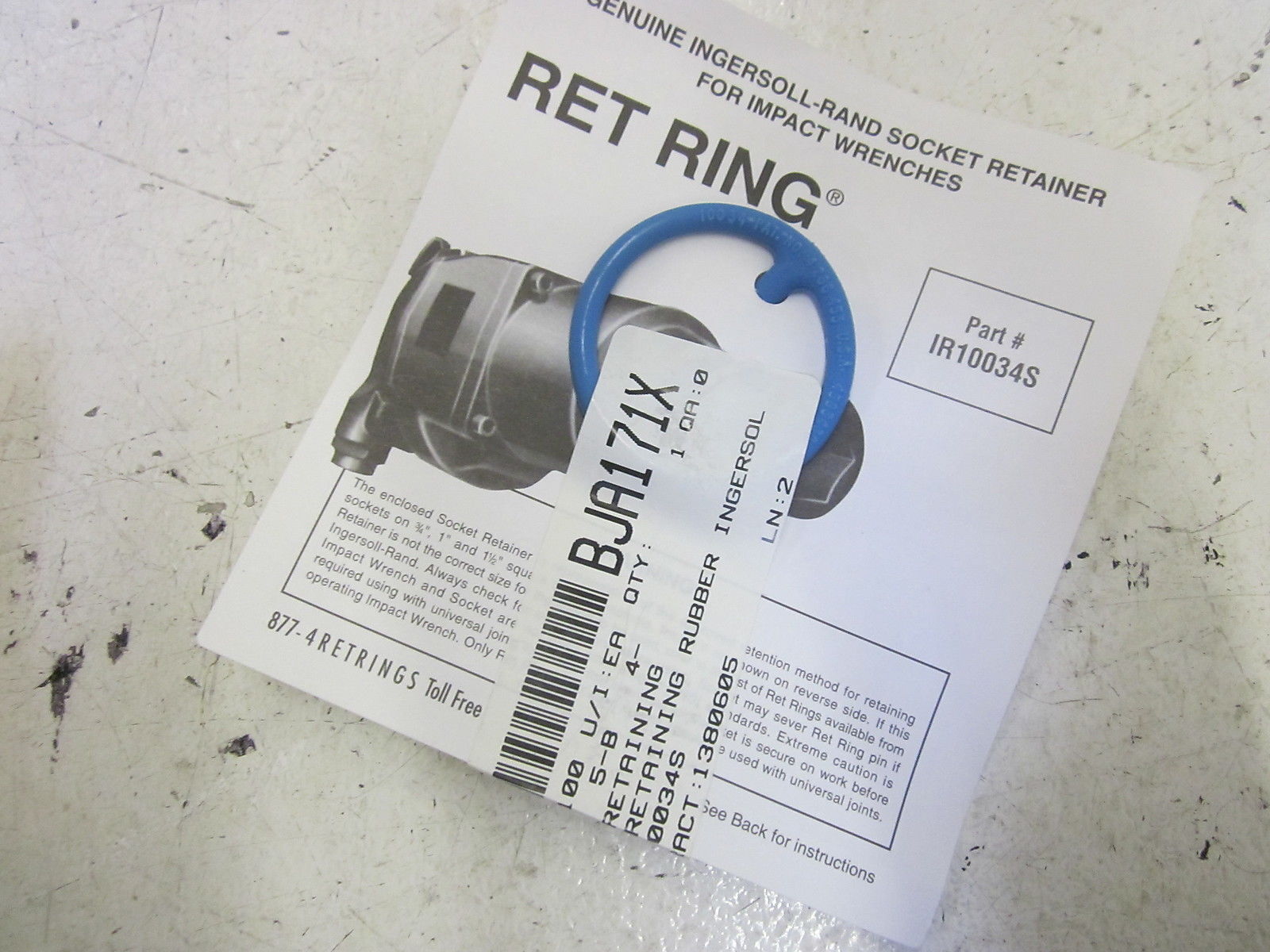 LOT OF 5 INGERSOLL RAND 3242265 RET RING  NSMP