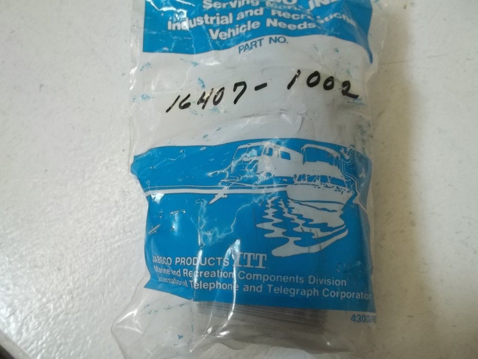LOT OF 5 JABSCON 16407-1002 *NEW IN A FACTORY BAG*