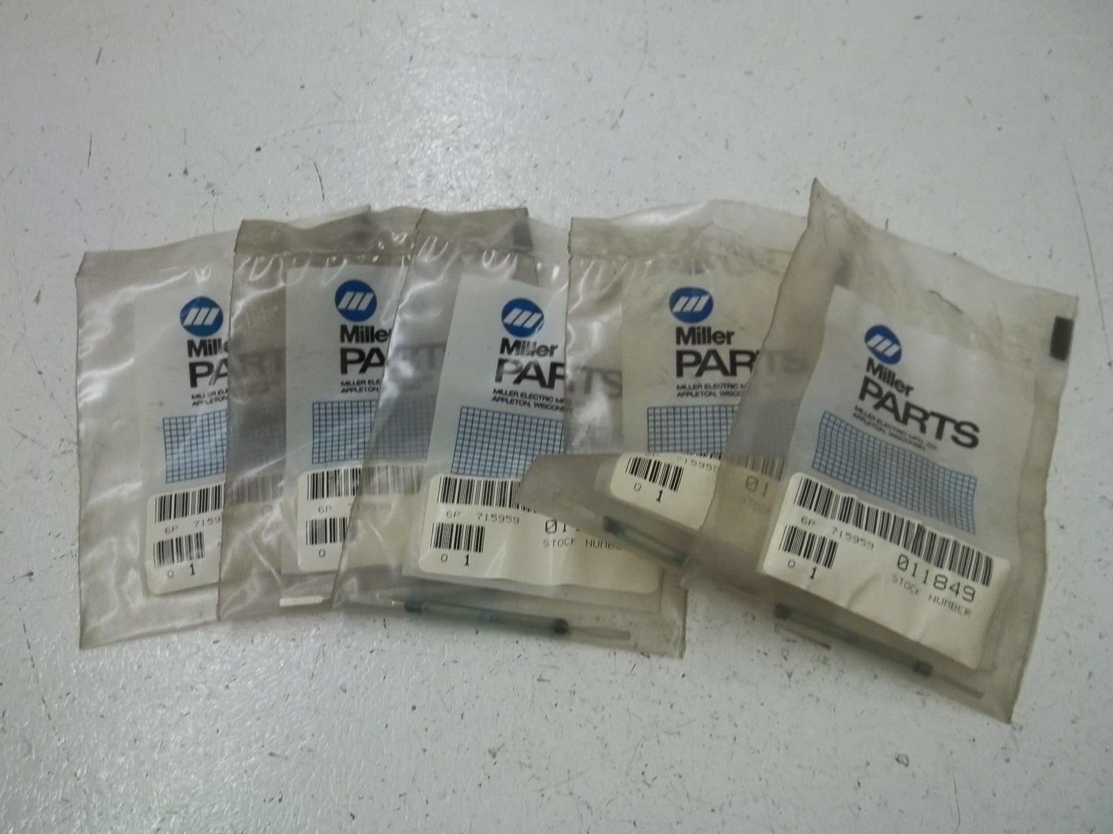LOT OF 5 MILLER 011849 NSMP