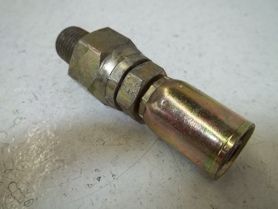 LOT OF 5 O5E-J04 STEEL HYDRAULIC HOSE ENDH436 UNMP