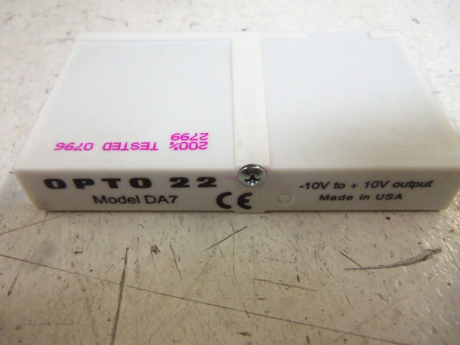 LOT OF 5 OPTO 22 DA7 *NEW*