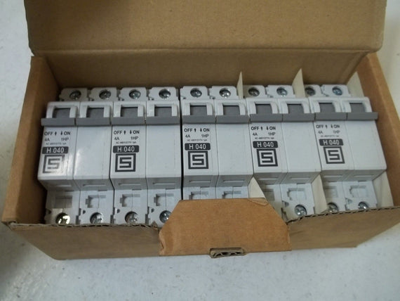 LOT OF 5 SCHURTER AS168X-CB2H040 FUSE HOLDER *NEW IN BOX*