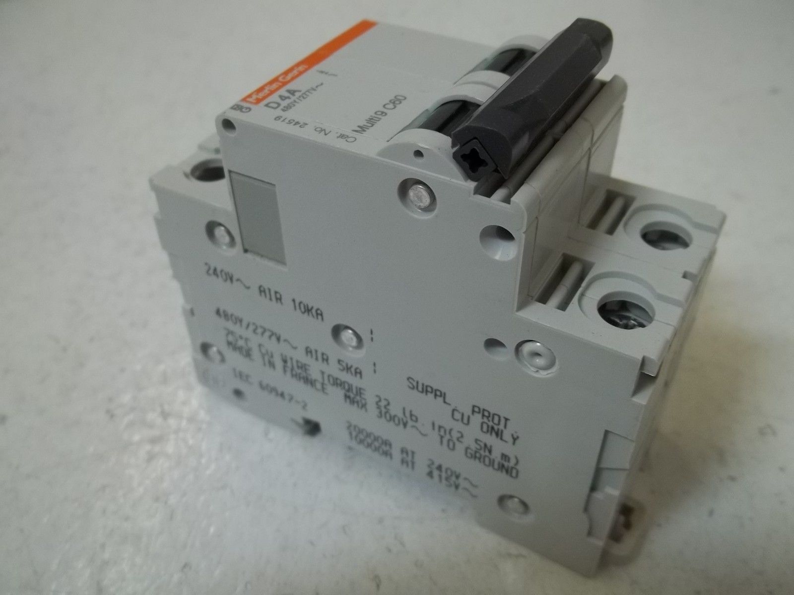 LOT OF 5 SQUARE D 24519 CIRCUIT BREAKER D4A NSMP