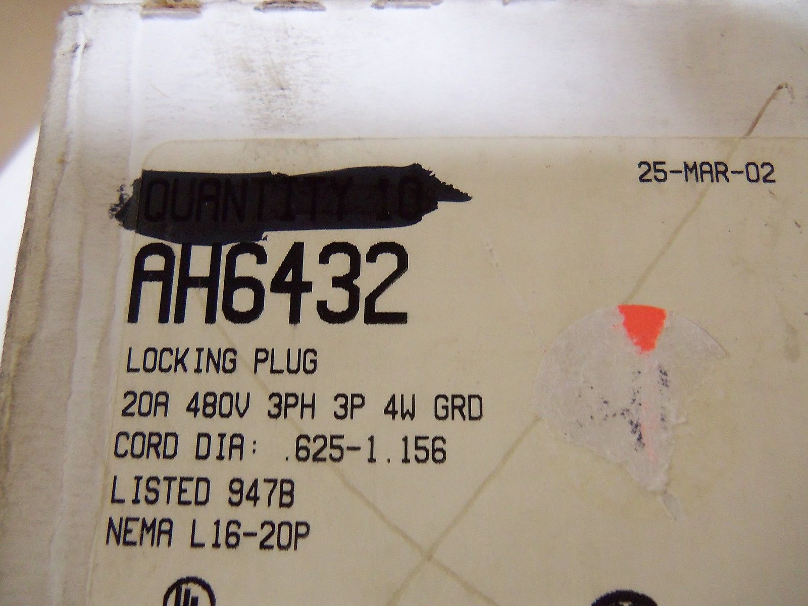 LOT OF 6 ARROW HART AH6432 NSMP