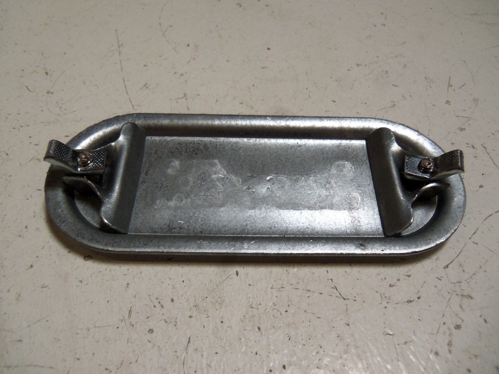 LOT OF 6 EGS OZG-570 1 1/2" STEEL CLIP-ON COVERS NSMP