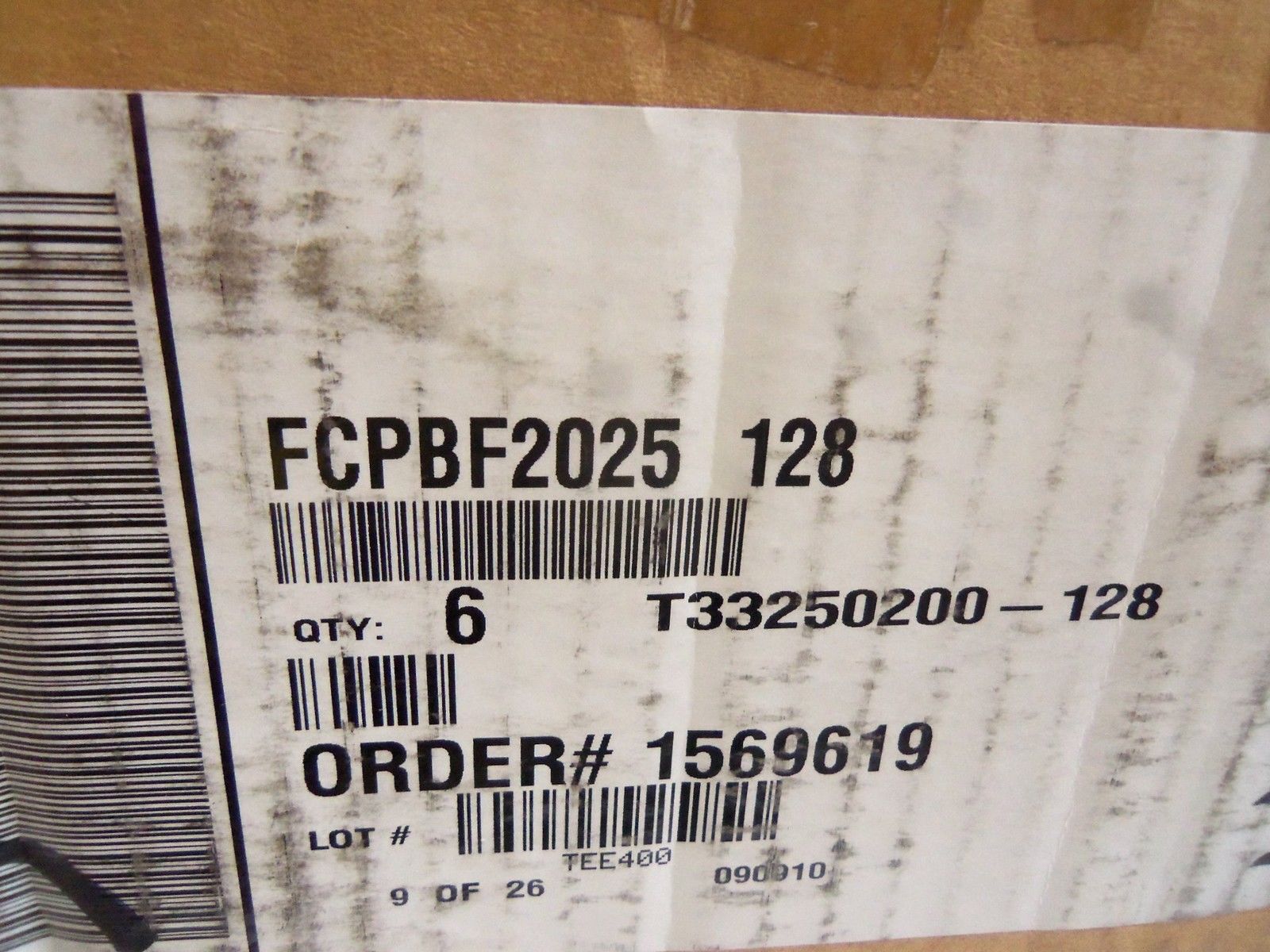 LOT OF 6 FCPBF2025-128 NSMP