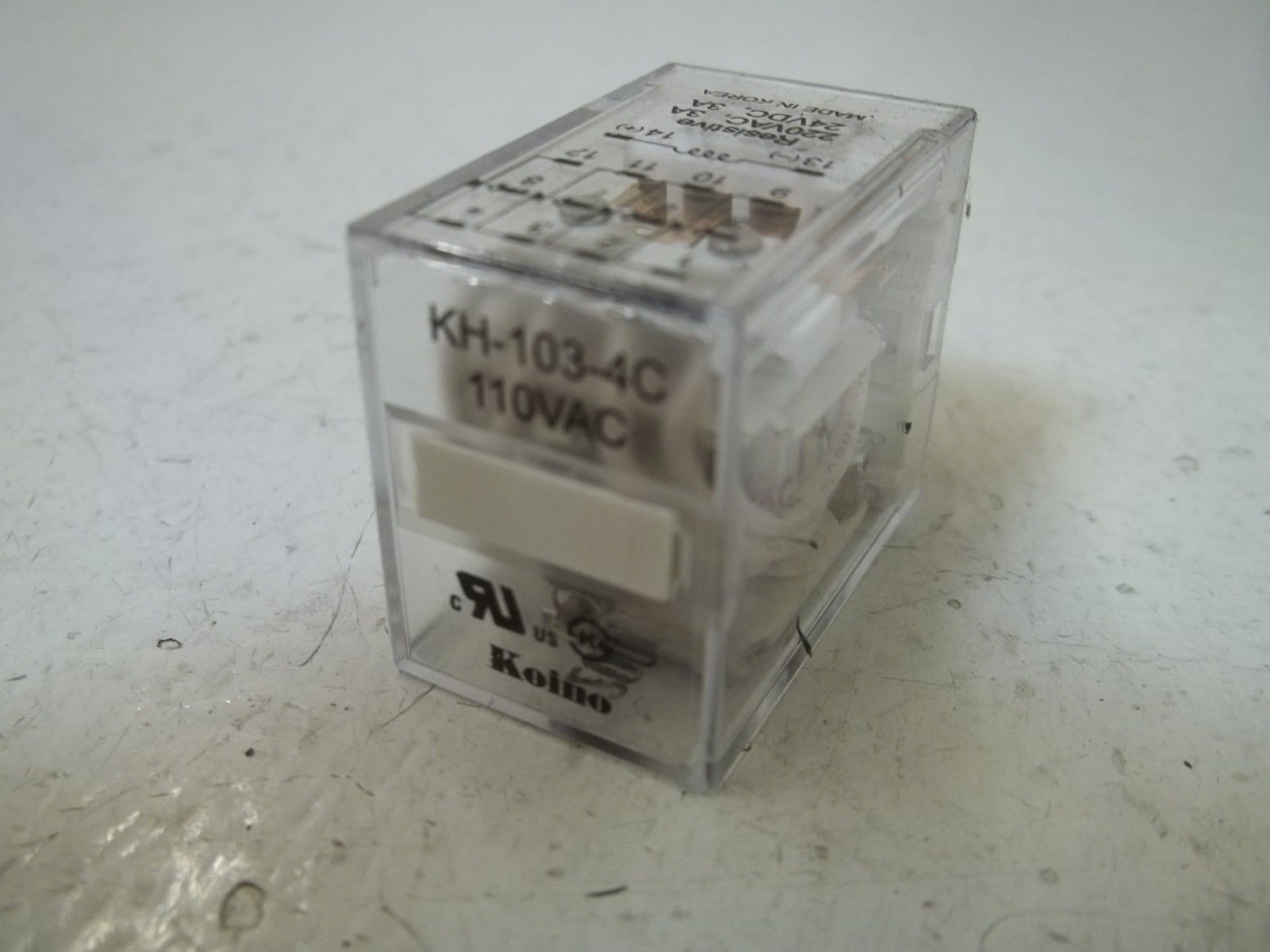 LOT OF 6 KOINO KH-103-4C RELAY NSMP