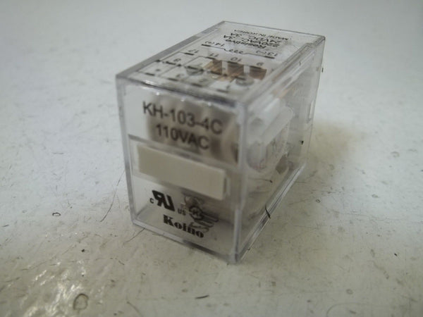 LOT OF 6 KOINO KH-103-4C RELAY NSMP