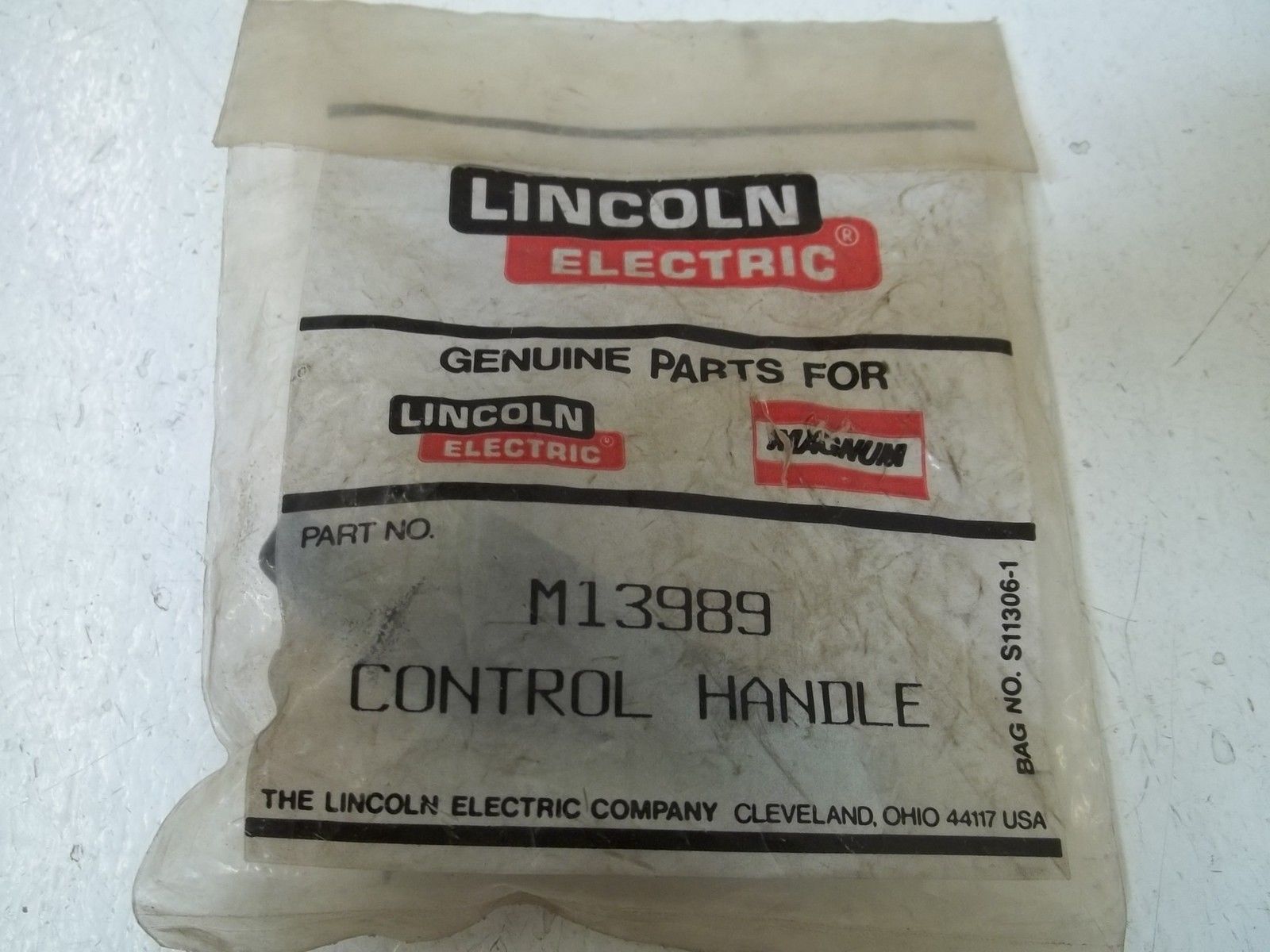 LOT OF 6 LINCOLN ELECTRIC M13989 CONTROL HANDLE NSMP