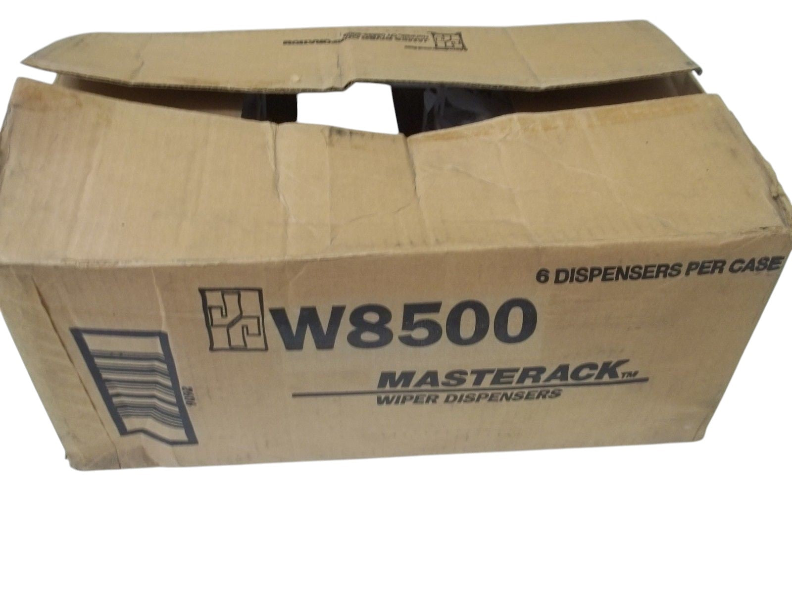 LOT OF 6 MASTERACK W8500 WIPER DISPENSERS NSMP