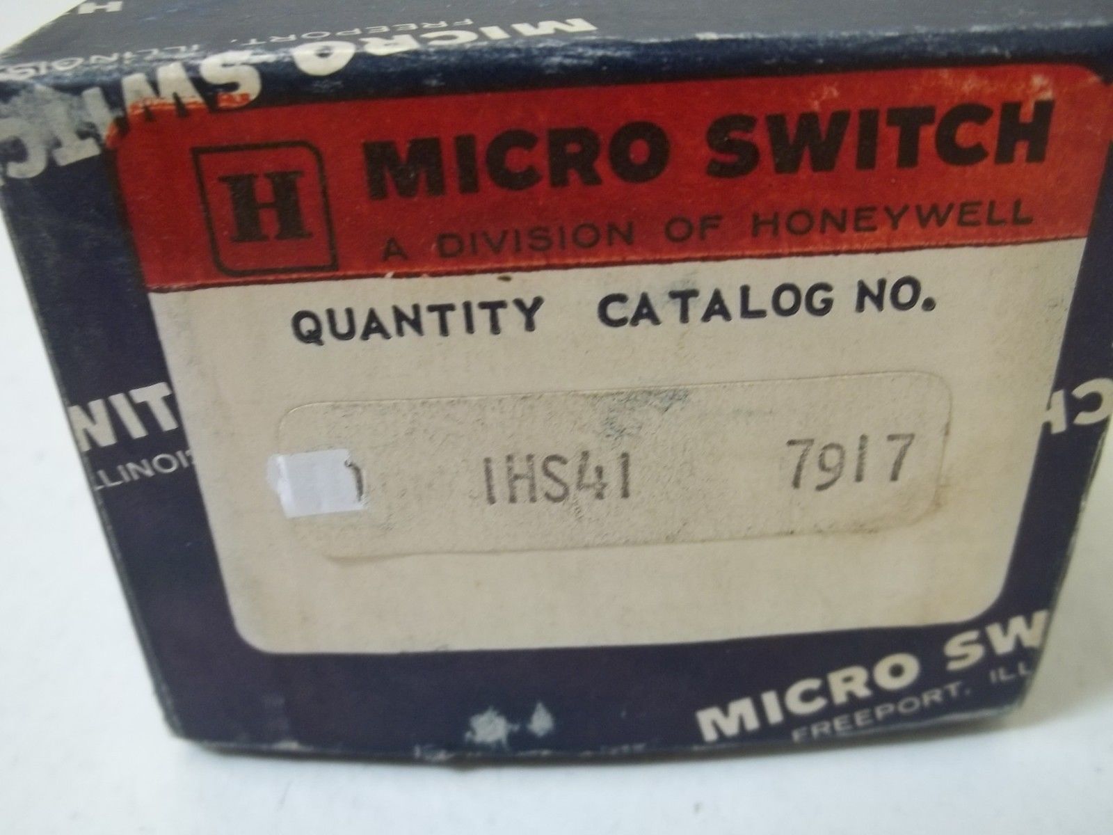 LOT OF 6 MICROSWITCH 1HS4I NSMP