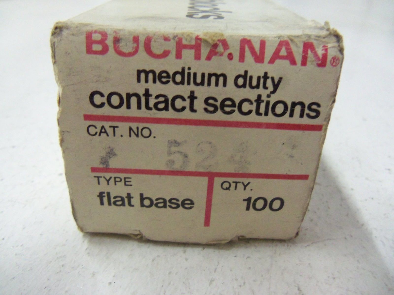 LOT OF 70 BUCHANAN SECTIONAL TERMINAL BLOCKS FLAT BASE 524 NSMP