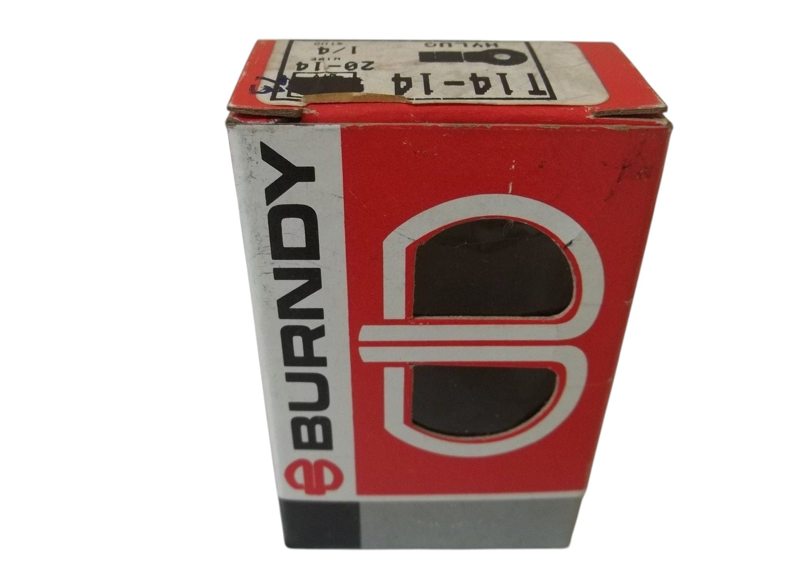 LOT OF 73 BURNDY T14-14 HYLUG 20-14WIRE, 1/4 STUD  NSMP