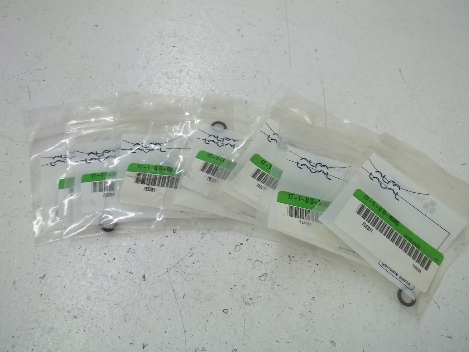 LOT OF 7 ALFA LAVAL 17-1-U NSMP