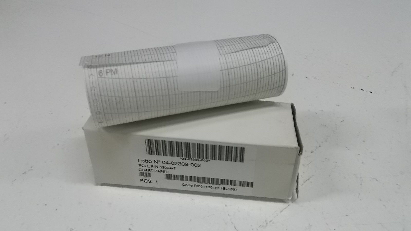 LOT OF 7 CHART RECORDER PAPER ROLLS 55994-T NSMP