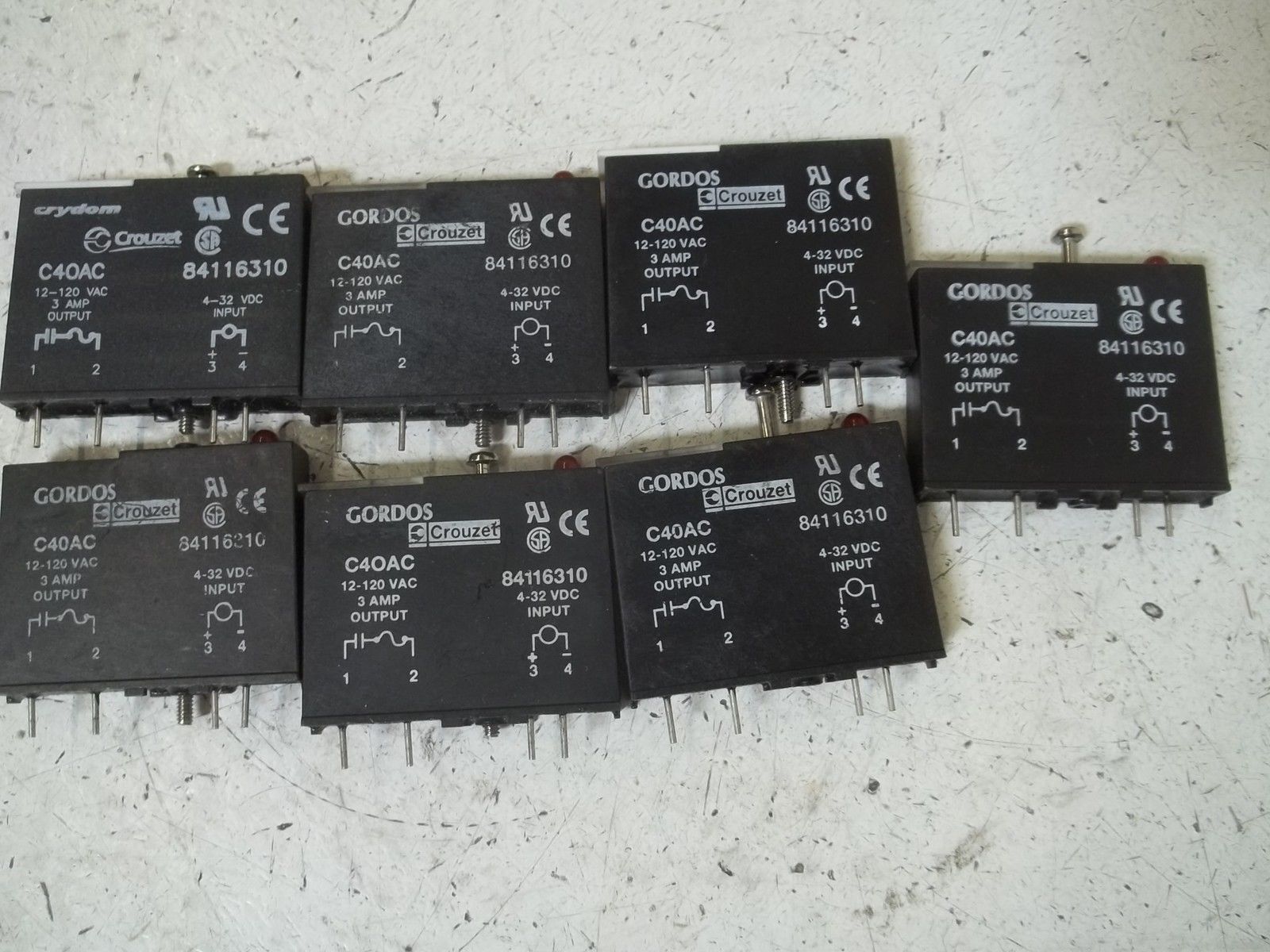 LOT OF 7 GORDOS C4OAC MODULE UNMP