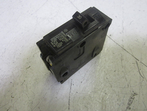 LOT OF 7 GOULD QP130 CIRCUIT BREAKER 30A 1P 120/240V *USED*