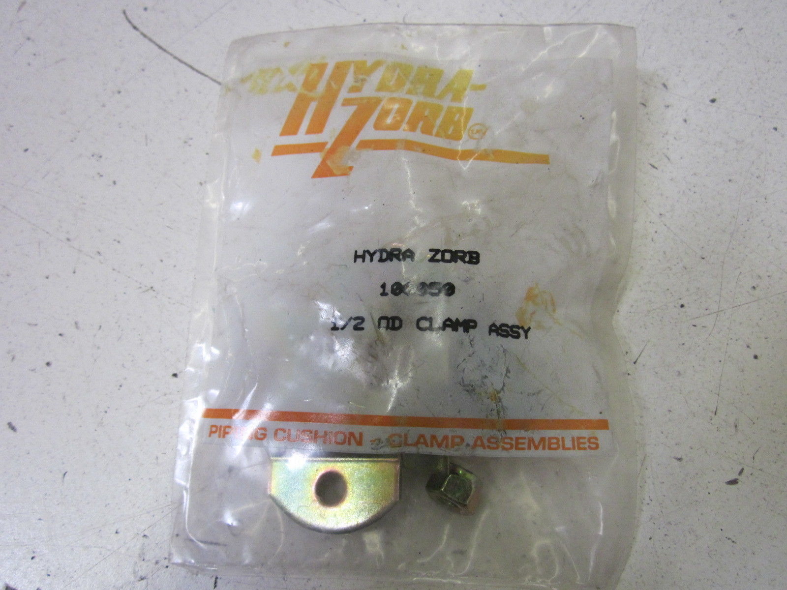 LOT OF 7 HYDRA-ZORB 100050 1/2 OD CLAMP ASSY. NSMP