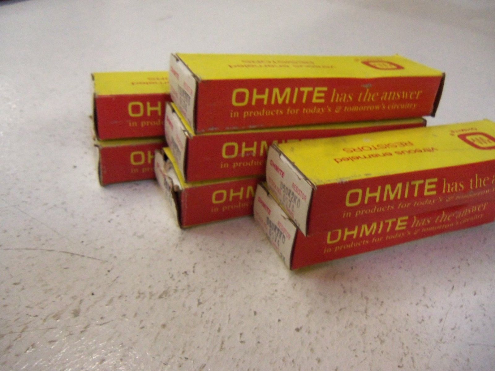 OHMITE D50K2K0 RESISTOR 50W 2KOHM *NEW IN BOX*