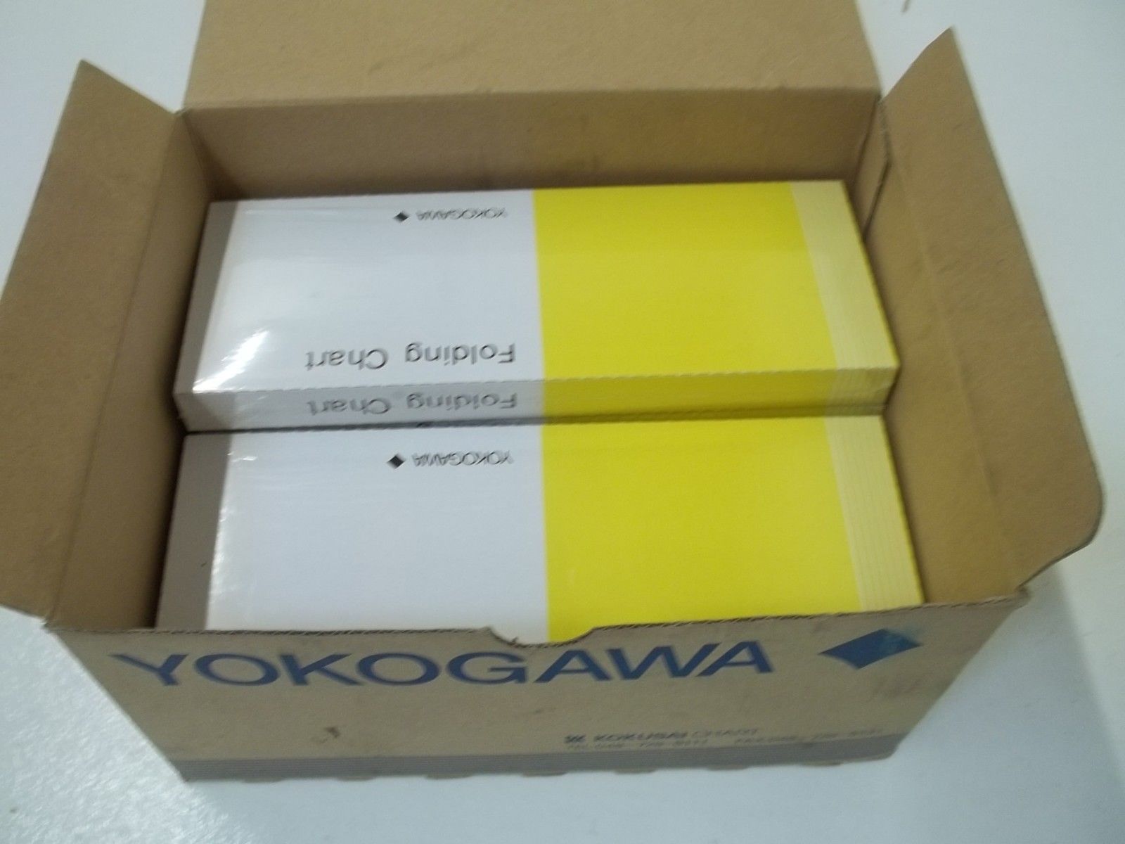 LOT OF 7 YOKOGAWA B957AMB FOLDING CHART NSMP