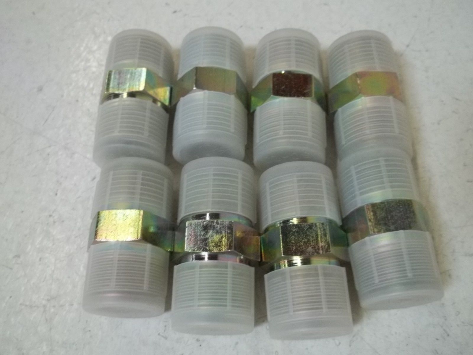 LOT OF 8 7253-2378-5 FITTING, ADAPTER MALE NSNP