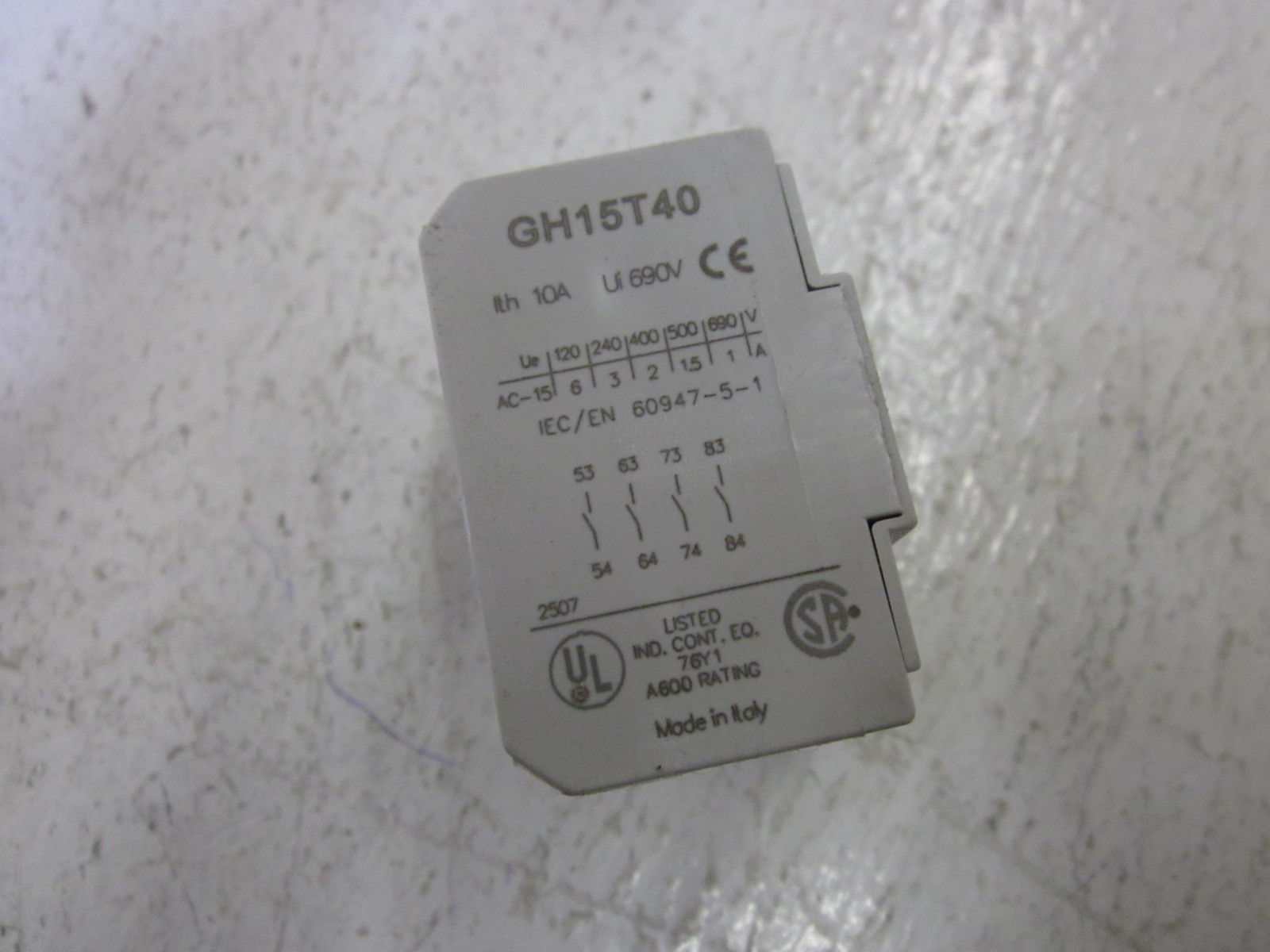 AUTOMATION DIRECT GH-15T40 690V CONTACTOR NSMP