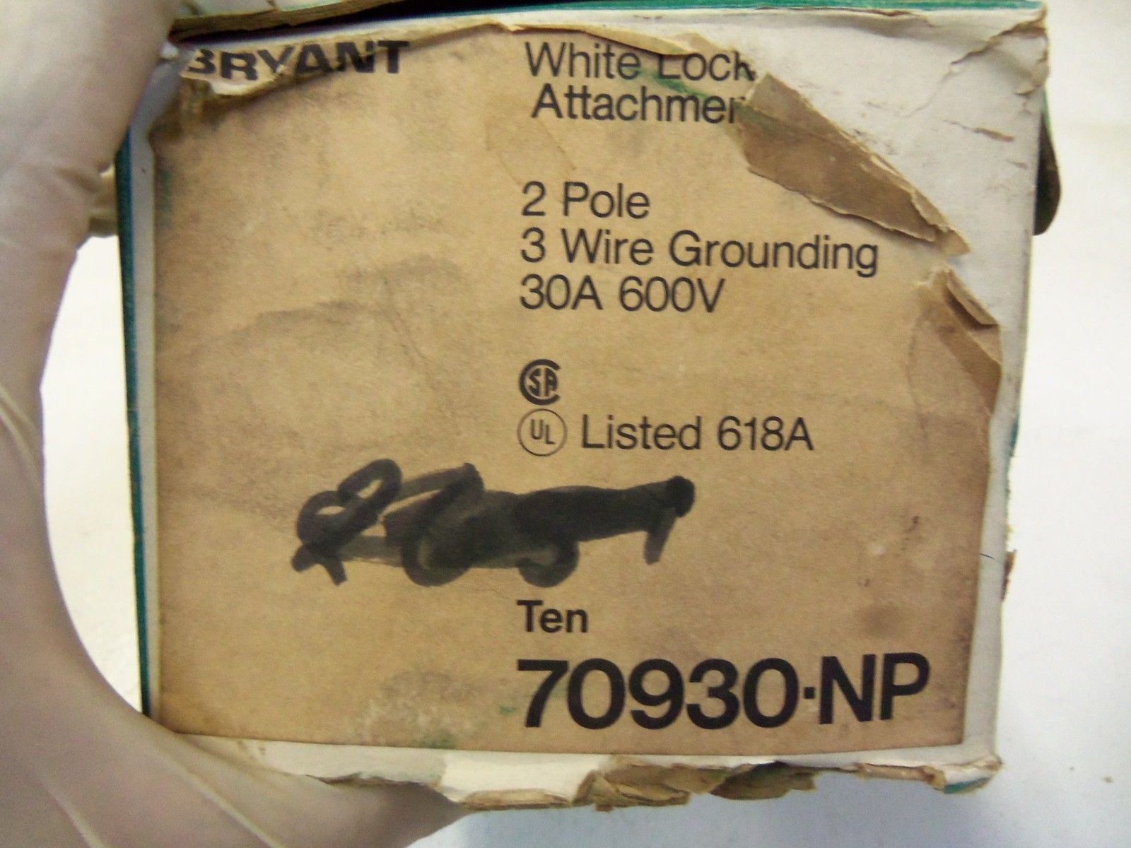 BRYANT 70930-NP 600V 30A (PACKAGE OF 9) NSMP