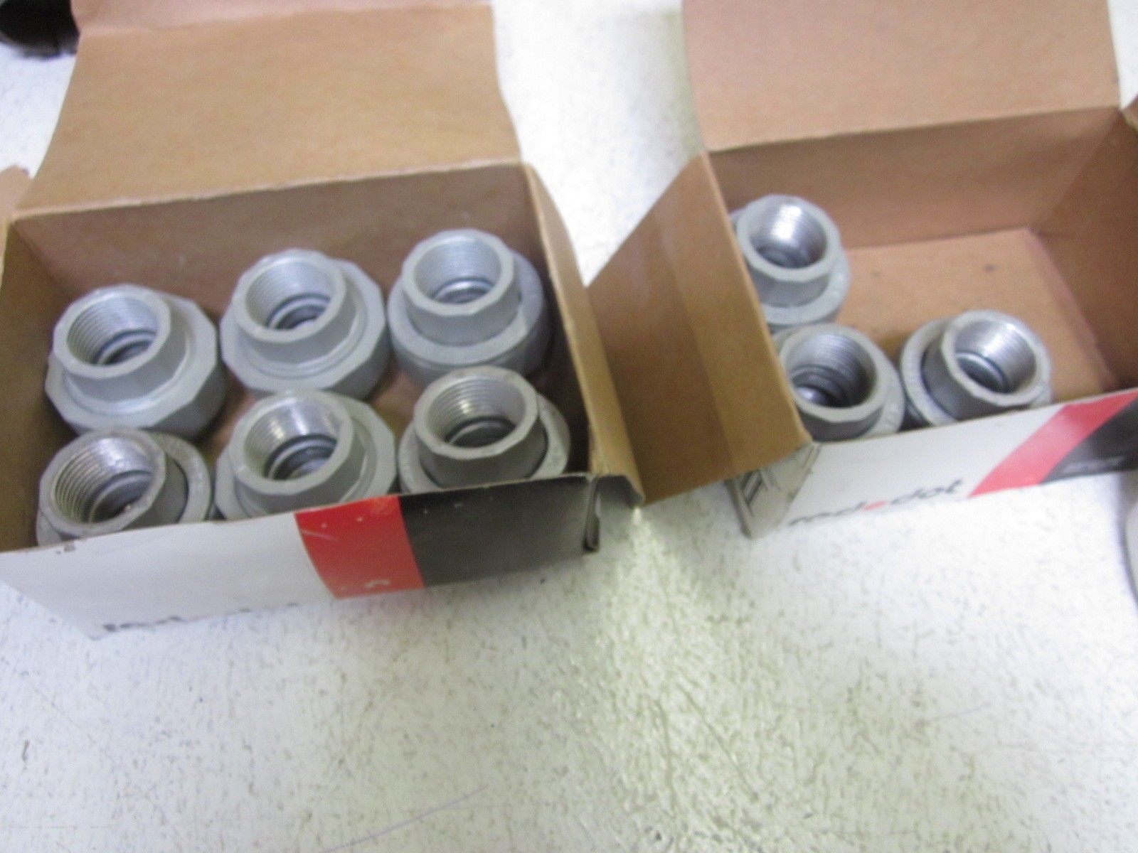 LOT OF 9 RED DOT RD EXFU-2 3/4" CONDUIT FOR HAZARDOUS LOCATIONS NSMP