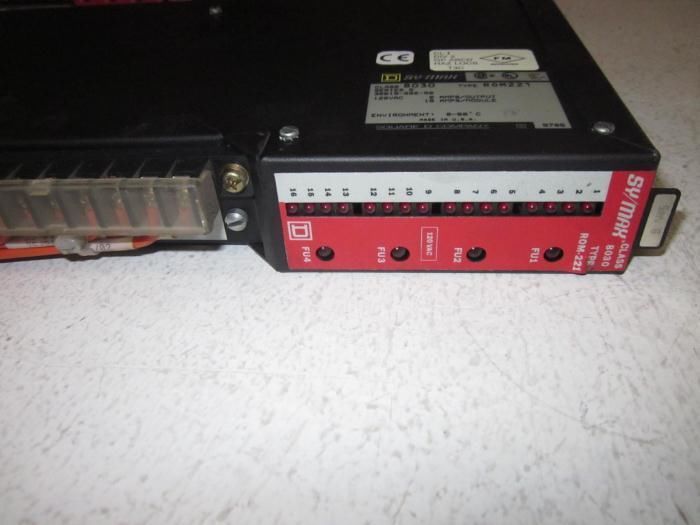 LOT OF 9 SQUARE D 8030ROM221 SER. G UNMP