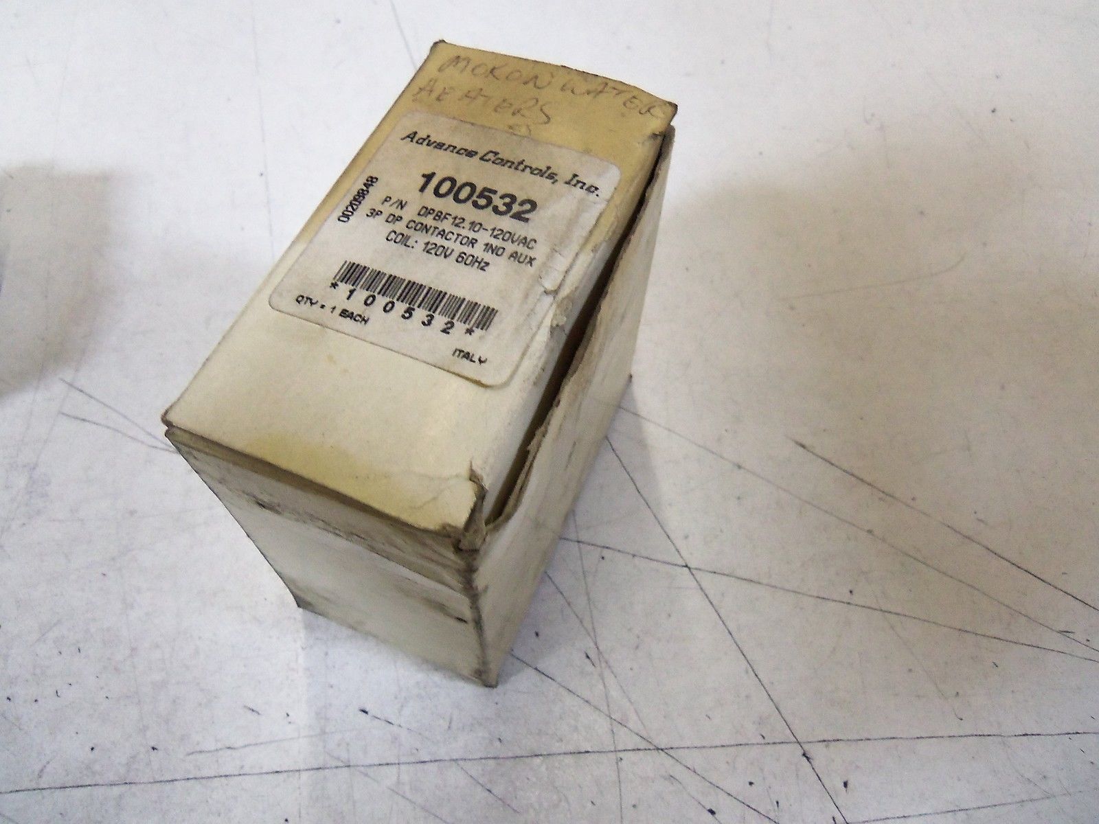 LOVATO CONTACTOR DPBF12.01-120 *USED*